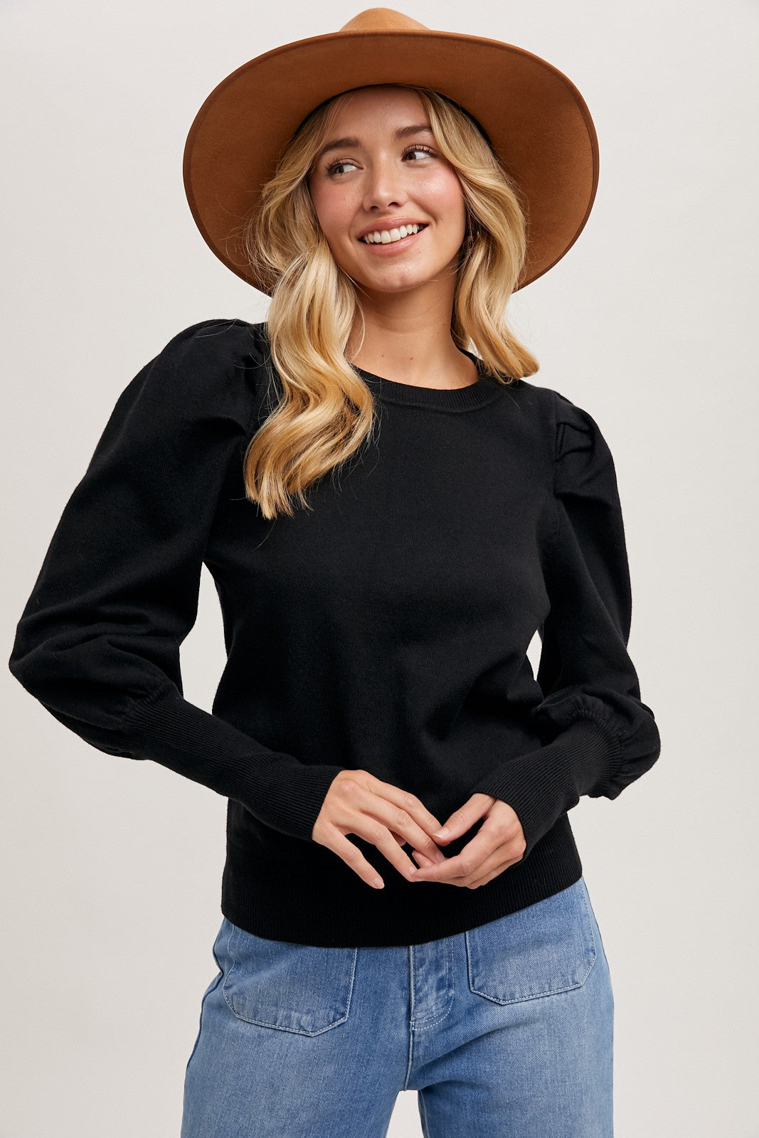 Bubble Sweater - Black