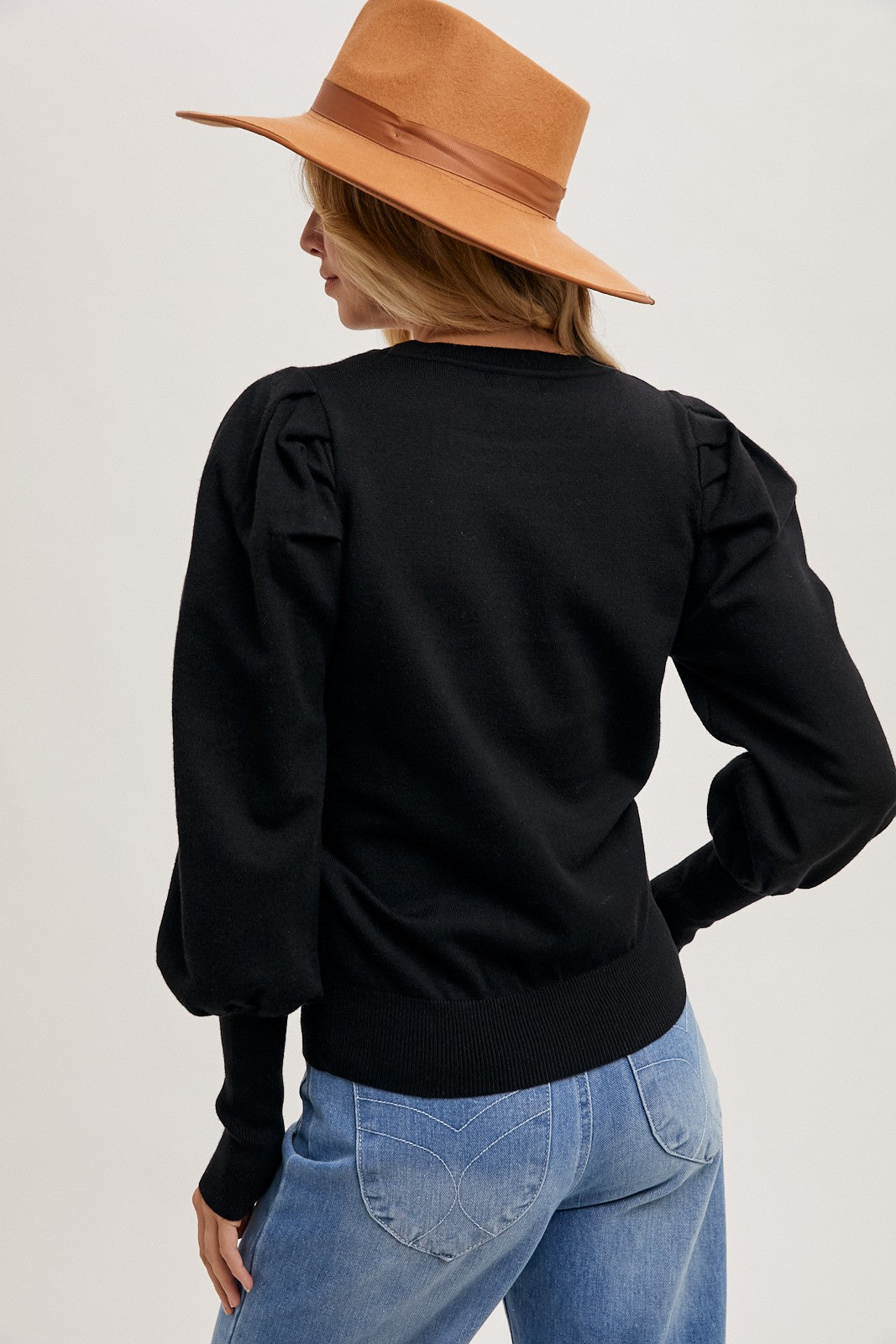 Bubble Sweater - Black