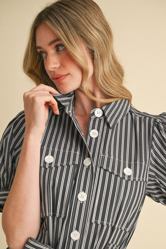 Liv Stripe Dress