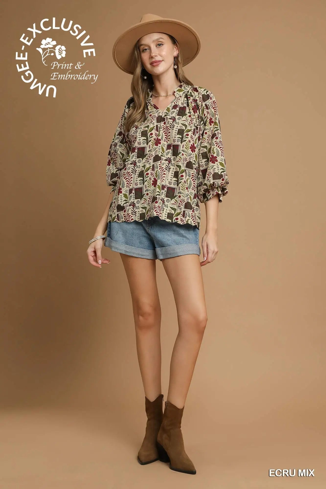 Floral Fall Top