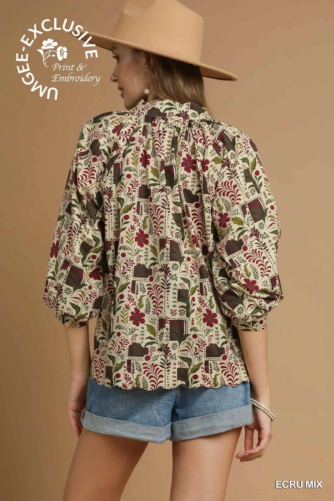 Floral Fall Top