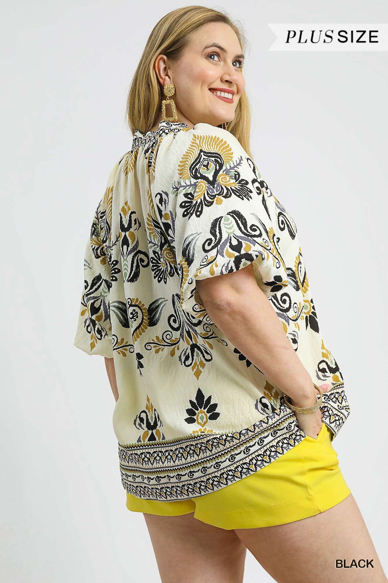 Hometown Colors Blouse- Curvy