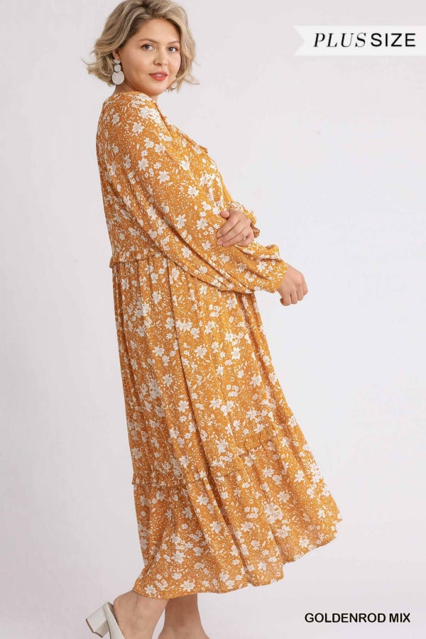 GoldenRod Dress - Curvy