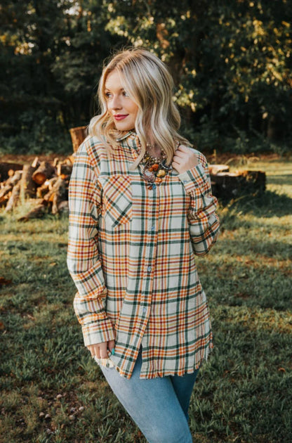 Thankful Silk Back Flannel