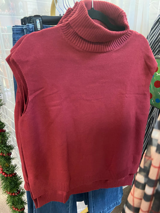 Knit Turtleneck Top
