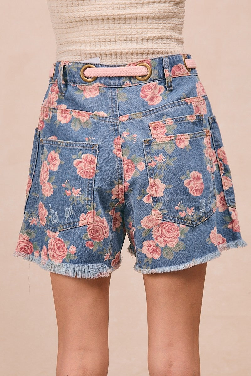 Summer Floral Shorts