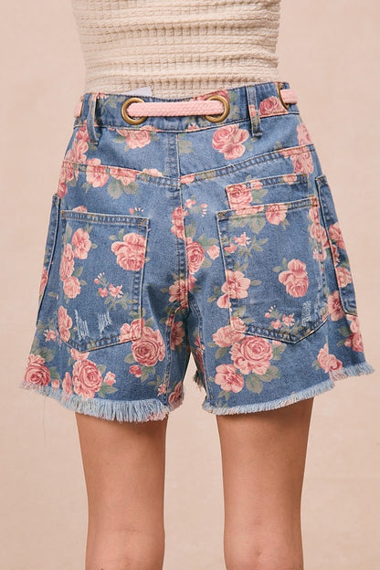 Summer Floral Shorts
