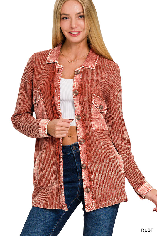 Rust Shacket