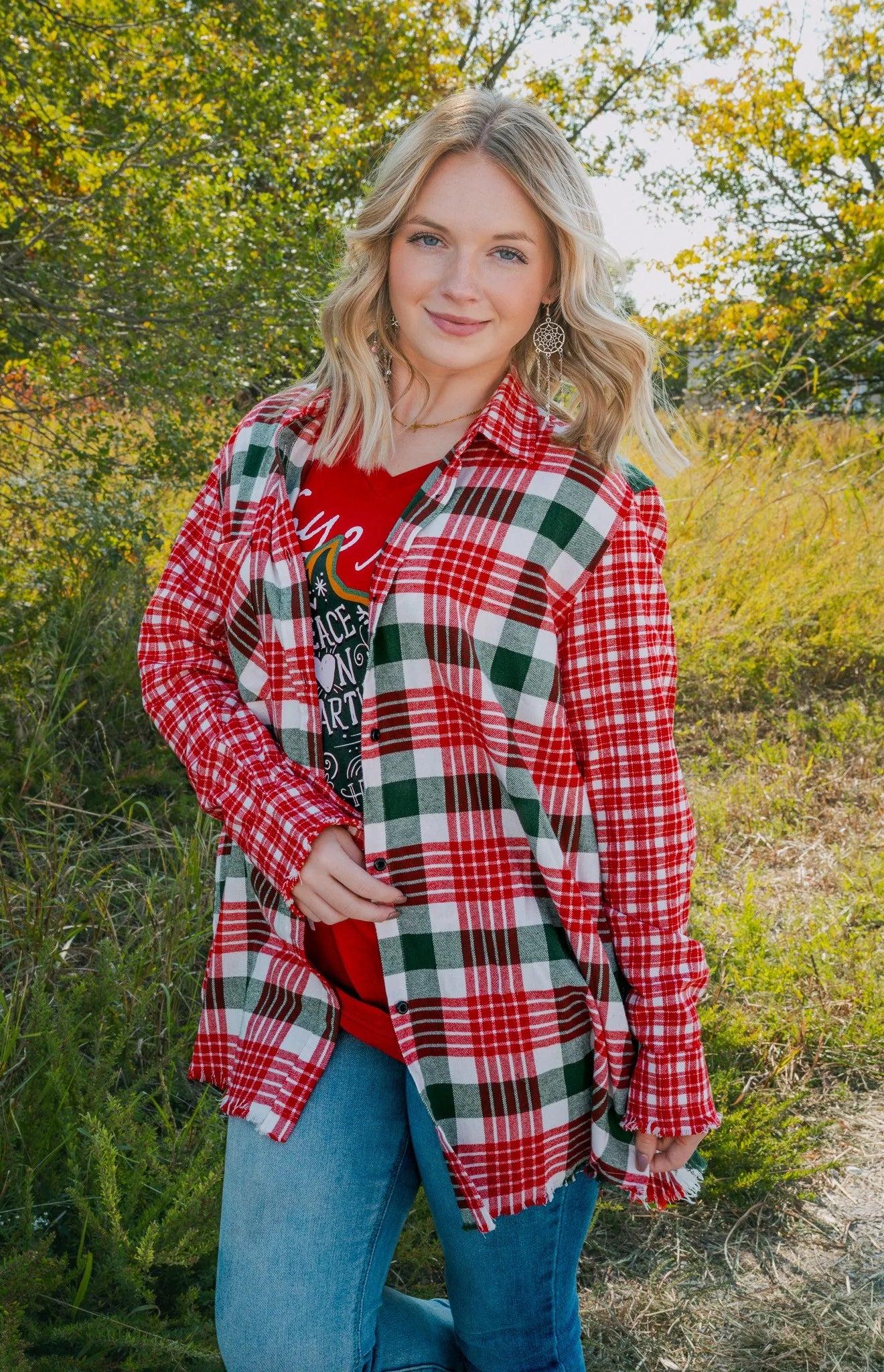 Christmas Flannel - Curvy