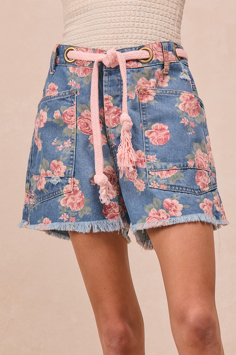 Summer Floral Shorts