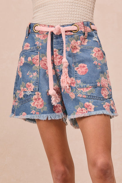 Summer Floral Shorts