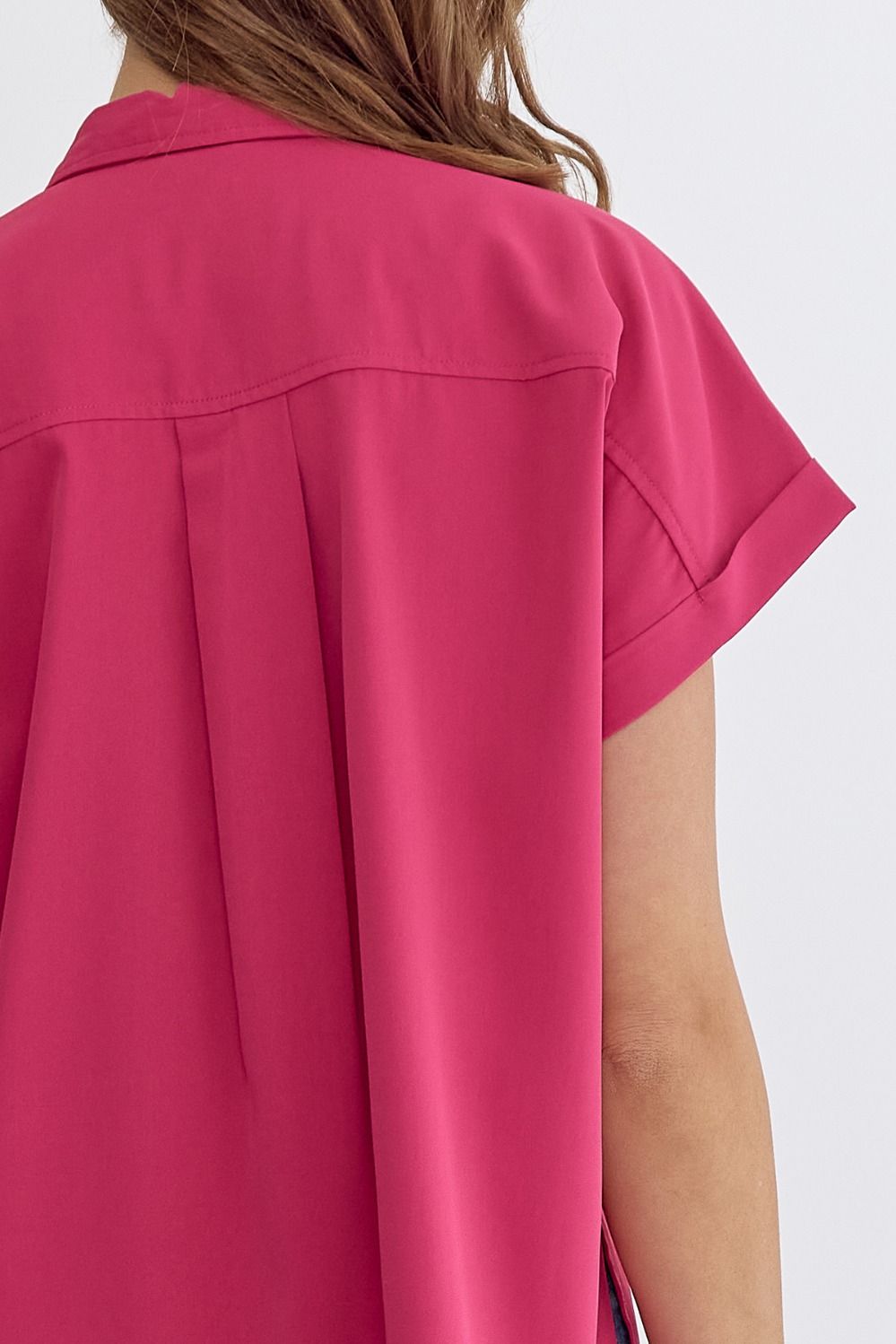 4 The Bows Hot Pink Blouse